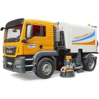 BRUDER Man Tgs Cleaning Road Veelkleurig 3-6 Years Kinderen