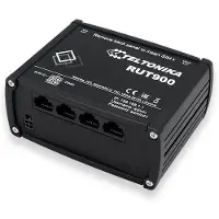 Teltonika RUT900 WLAN Router Fast Ethernet Single Band (), Router, Zwart