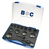 Bohrcraft 19001330014 RLS14 Gatzagenset 14-delig HSS Bi-Metaal Allround