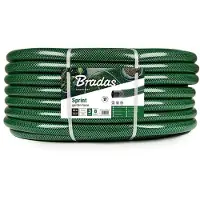 Bradas Tuinslang SPRINT – 25 m – 1" (25 mm) – Drielaags Groen