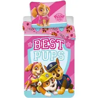 Carbotex Paw Patrol peuterdekbedovertrek 100 X 135 - 40 x 60 cm Cm Katoen
