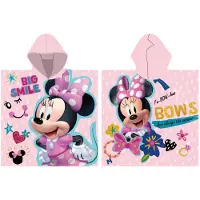 Disney Minnie Mouse Poncho - 55 x 110 cm - Smile - Badponcho