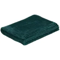 Springos Plaid | Sprei | Deken | 220 x 200 cm | Pluche | Groen