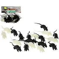 Atosa Halloween Decoraties 12 uds Muizen