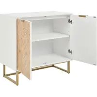 Beliani ALASKA - Sideboard-Wit-MDF
