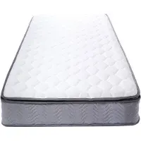 Beliani SPLENDOUR - Matras-Wit-Polyester