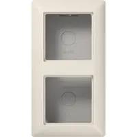 JUNG opbouwkap+raam as582aw dubbel creme