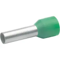 Klauke 17512 Adereindhulzen 6 mm² Deels geïsoleerd Groen 100 stuk(s)