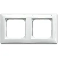 Busch-Jaeger 2CKA001754A4549 Frame Frame 2-voudig Wit, Zuiver wit (RAL 9010) 1 stuk(s)