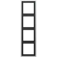 JUNG JG Rahmen, aluminium frame, 4-voudig, model AL2984