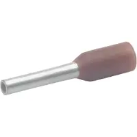 Klauke 17618 Adereindhulzen 10 mm² Deels geïsoleerd Bruin 100 stuk(s)