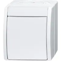 Busch-Jaeger 2CKA001085A1627 Wiptoets IP44 Wit