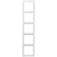 JUNG CD585WW Afdekking Frame 5-voudig Alpine-wit 1 stuk(s)