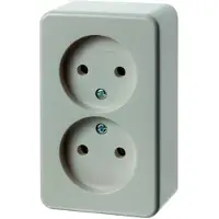 Hager Br wcd 61672140 dubbel opb creme