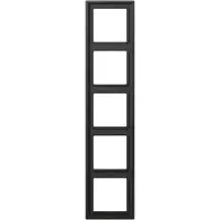 JUNG Accessoires schakelprogramma, Inbouwraam 5f anth mt LS / LS 990 AL2985AN