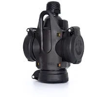 Power Solid hangkoppeling / verdeelblok 3-voudig randaarde IP54 zwart