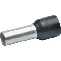 Klauke 17818 Adereindhulzen 25 mm² Deels geïsoleerd Zwart 50 stuk(s)