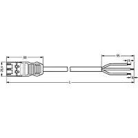 Wago Winsta Midi Patchkabel voor Bouwinstallatie - 771-9993/217-201