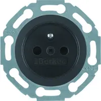 Hager Berker Wandstopcontact 1930/glas (WCD schakelmateriaal) - 67687901