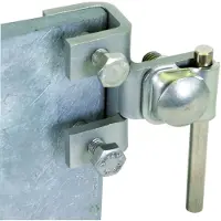 Dehn Klem StSt Verticaal Type Voor Profielen 3-18MM Met Frame - 372119
