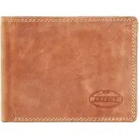 Akzent Heren portemonnee Leer Bruin Used Look