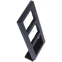 JUNG Afdekraam 3-voudig A550 grafietzwart mat A5583BFSWM