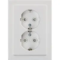 Technim Abb Busch-Jaeger Wcd Ra 2-Voudig Inbouw Tbv 1.5 Inbouwdoos Future Linear