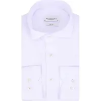 Profuomo Knitted mercerised overhemd met lange mouwen