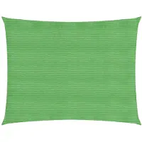vidaXL Zonnezeil 160 g/m² 3x4 m HDPE lichtgroen