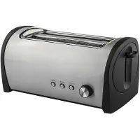 Kuken Roestvrij Staal Broodrooster 1400w 2 Sleuven
