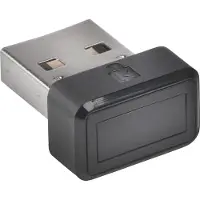Kensington USB-vingerafdruklezer VeriMark IT Fingerprint Key USB-A Zwart, Zilver K64704EU