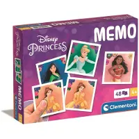 Clementoni Memo Prinsessen 2024, Kaartspel, Geheugenspel, vanaf 4 jaar