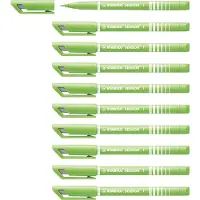 Stabilo SENSOR - Fineliner 0,3 mm - Licht Groen - Doos 10 stuks