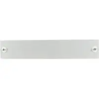 Eaton Frontplaat Staal Blind Grijs 250x600mm - 108391