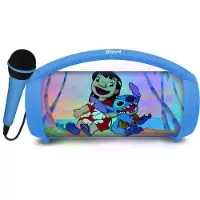 Disney Verlichte Draagbare Draadloze Bluetooth luidspreker met micro Stitch