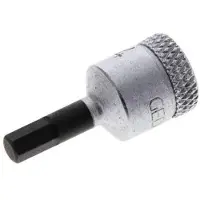 Gedore 1/4" 28mm Dopsleutel- Schroevendraaier voor 4mm Binnenzeskant-Schroeven