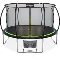 Jump Hero Premium tuintrampoline met veiligheidsnet aan binnenkant 366 cm 12FT