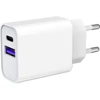 Dutchone USB C Adapter oplader USB stekker 20W geschikt voor Samsung en Apple iPhone - Snellader - i