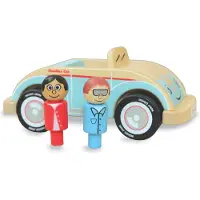 Indigo jamm auto hout speelset - houten raceauto - Charlie's car