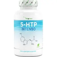 Vit4ever 5-HTP - 180 capsules met 333 mg natuurlijk Griffonia Simplicifolia-extract - 5 maanden voorraad - Peak-X-vrij - hoge dosering - veganistisch -