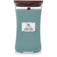 Woodwick Evergreen Cashmere Large Hourglass Candle 0