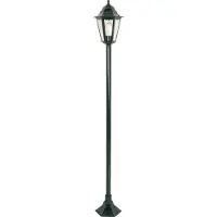 QAZQA Klassieke staande buitenlamp donker groen 170 cm IP44 - New Orleans