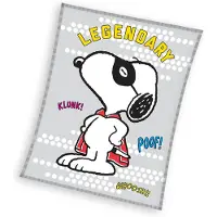 Snoopy Fleece deken, Legendary - 150 x 200 cm - Polyester