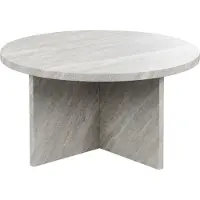 Beliani STANTON - Salontafel-Grijs-MDF