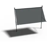 Sun Shade Flex frame flexible shade solution for the balcony Sun & Shade
