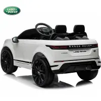 Vrooomy Elektrische kinderauto, Range Rover Evoque, wit