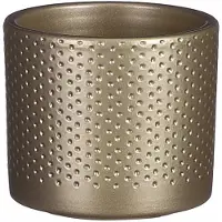 Edelman Era pot rond goud relief h9xd10 cm