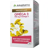 Arkogélules Arkocaps Omega 3 | 60 capsules