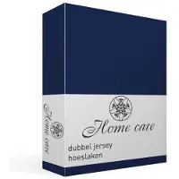 Dreamhouse Hoeslaken - dubbel jersey - navy blauw - 140x200/220 cm