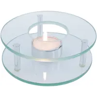 Overige merken Glazen thee rechaud 12 cm